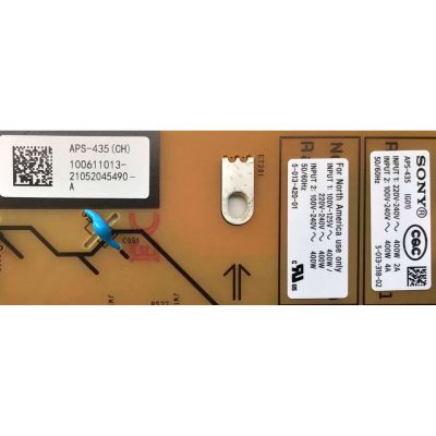 KIT TARJETAS PARA TV SONY /MAIN A-5027-249-A / 1-010-115-21 / FUENTE 1-006-110-13 / 100611013 / APS-435 (CH) 21052045490-A / LED DRIVER A-5026-320-A / 1-006-902-11 / T-CON 34.29110.0B / TD-0001 / 34291100B / ST6451D03-5 / MOD XR-65X90J / XR65X90J - Imagen 2